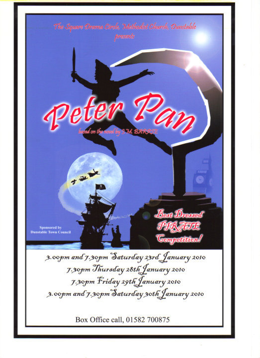 Peter Pan production artwork