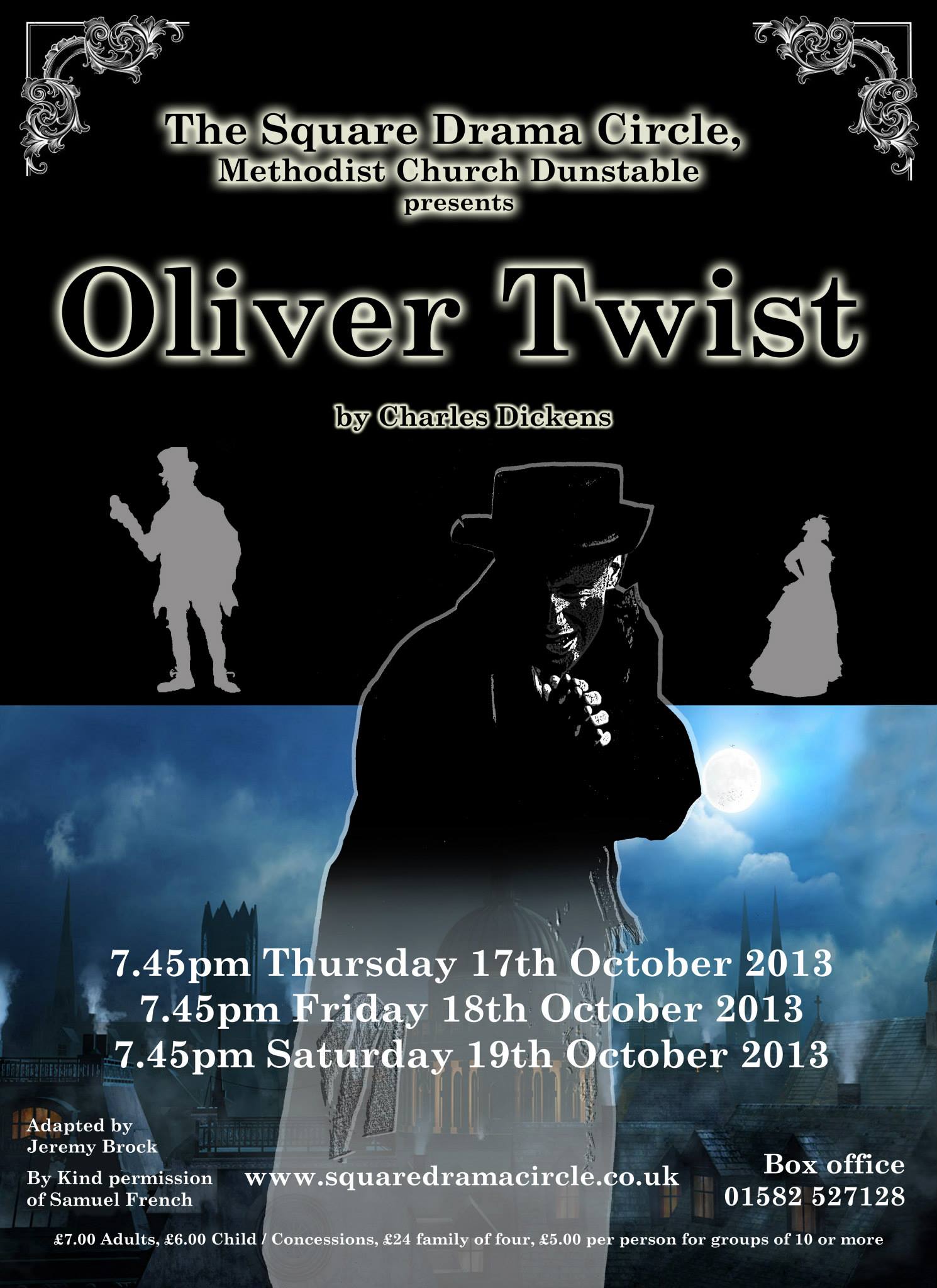 Oliver Twist production artwork